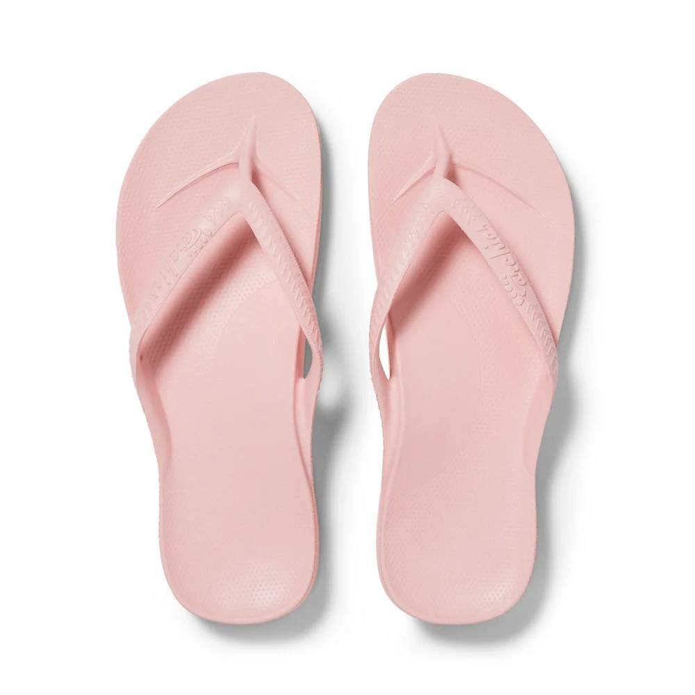NWT Archies Arch Support Flip Flops Pink Women 10 Orthotic Comfort Thong Sandals